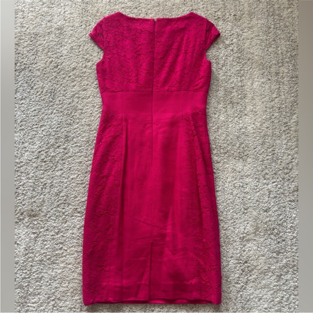 Antonio Melani Fuchsia Lace Dress - Picture 3 of 4